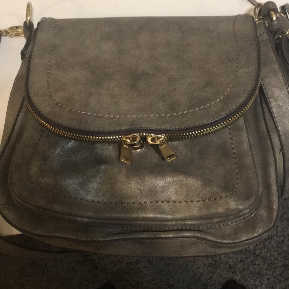 Aldo gray medium crossbody bag